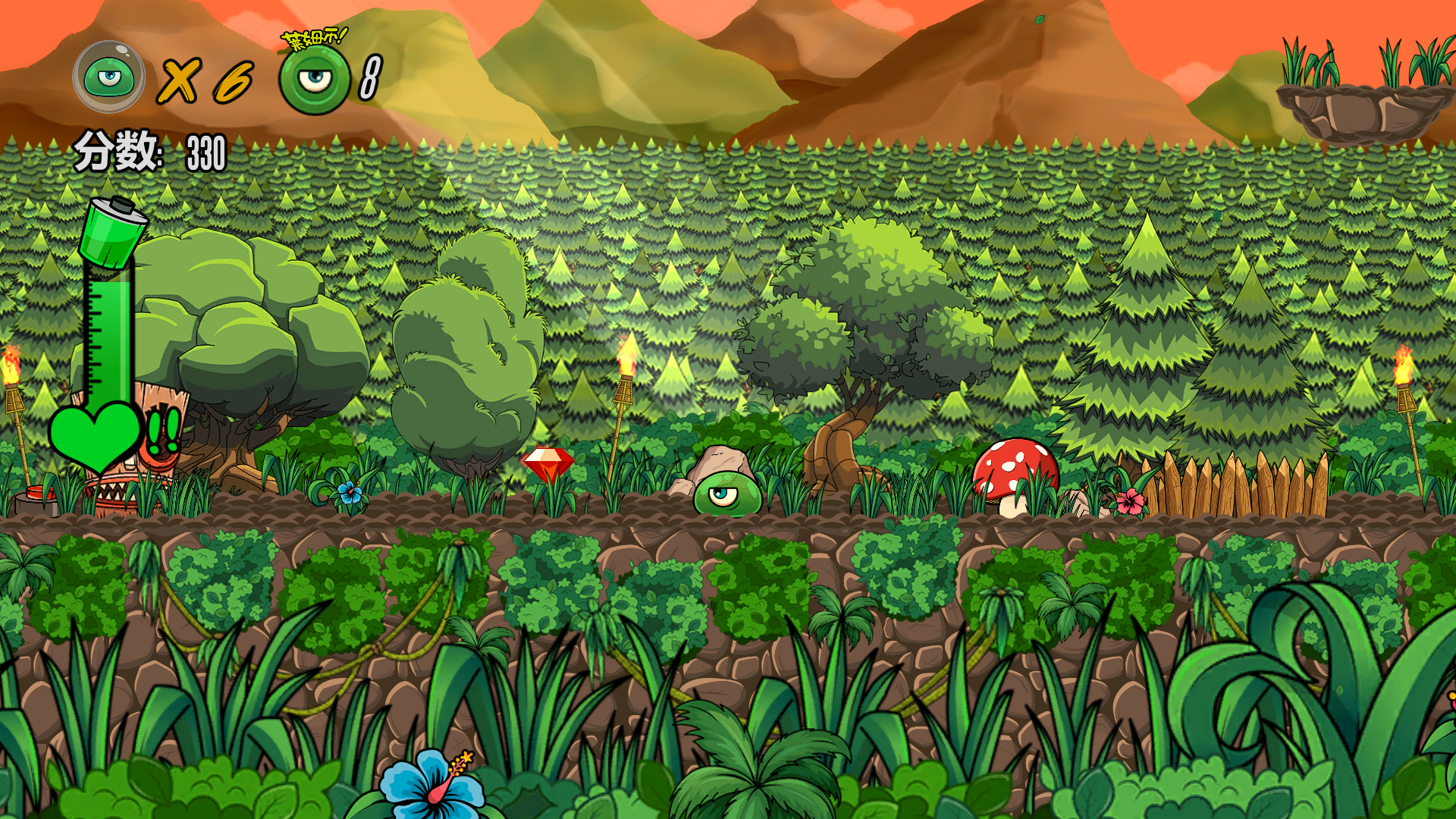 史莱姆与宝石游戏截图