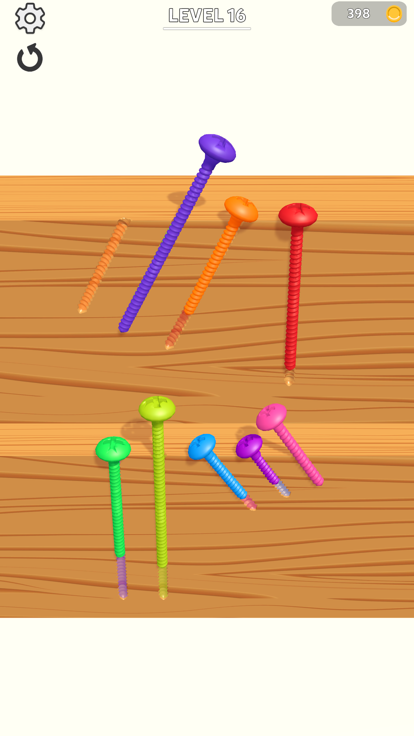 Color Screw Sort游戏截图