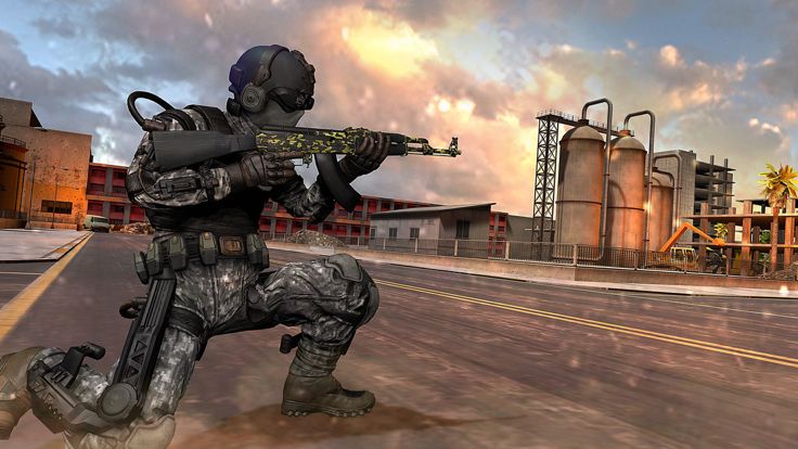 Railroad Security Commando FPS游戏截图