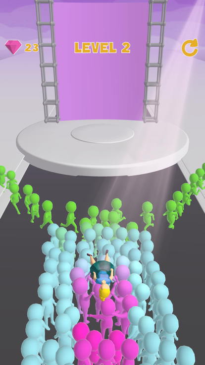 Crowd Surf Run游戏截图