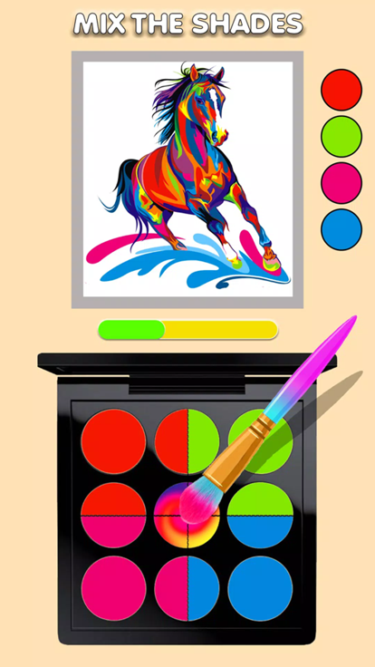 Makeup Kit : DIY Color mixing游戏截图