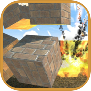 Block destruction simulator: cube rocket explosion