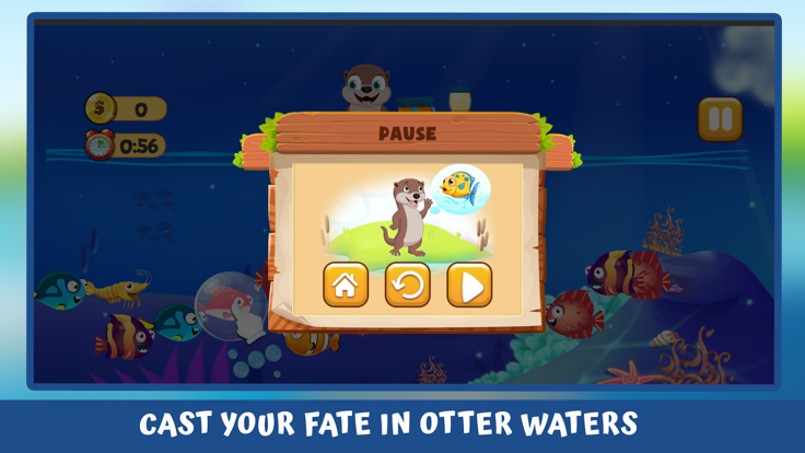 Otter Fishing游戏截图