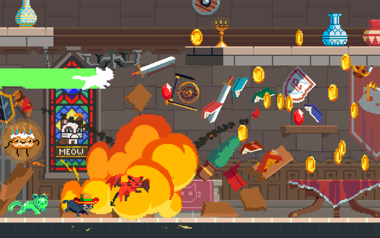 疯狂破坏猫游戏截图