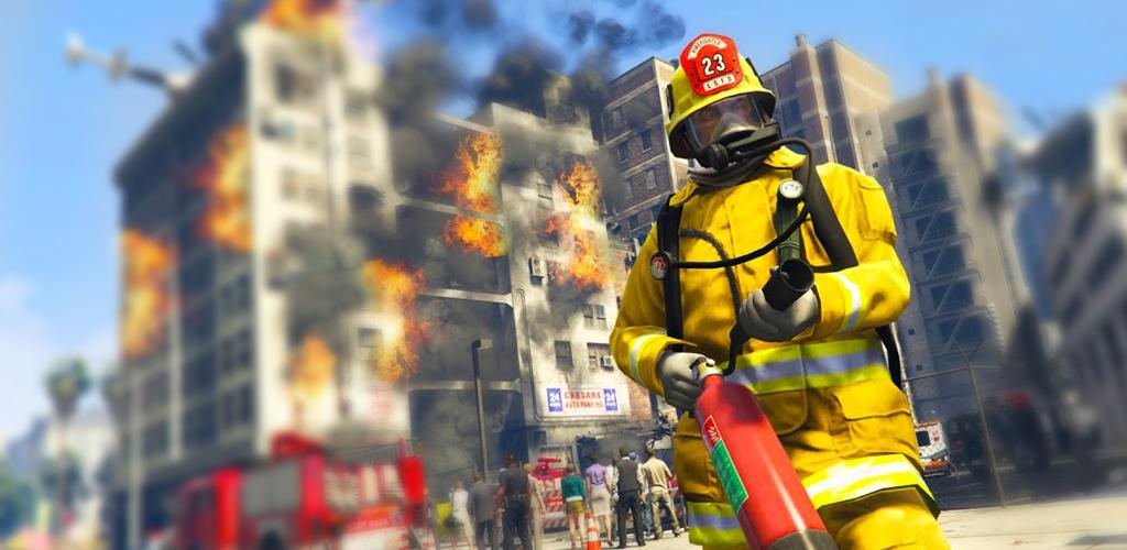 FireFighter Emergency Rescue Sandbox Simulator 911游戏截图