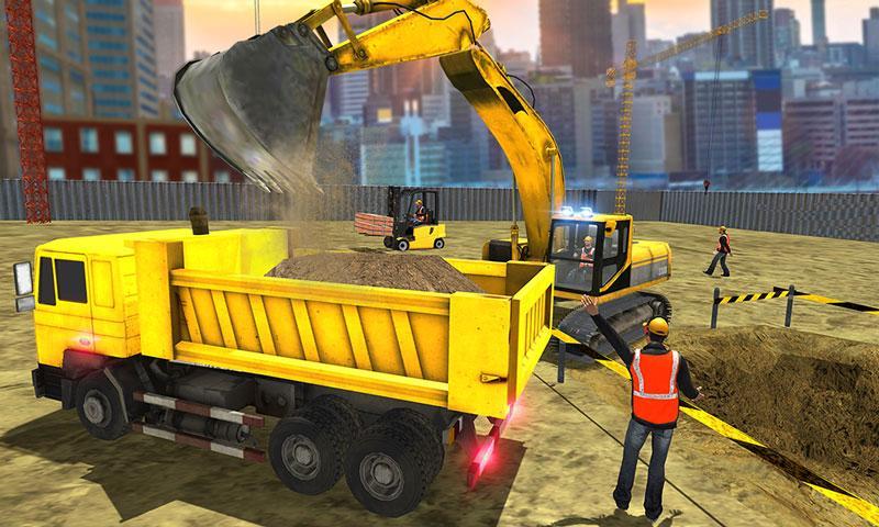 Bank Construction Site: Tower Crane Operator Sim - Android ...