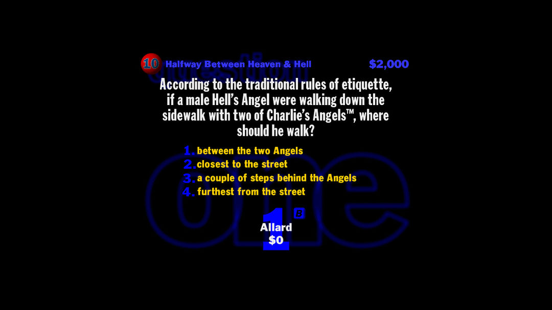 YOU DON'T KNOW JACK Vol. 2游戏截图