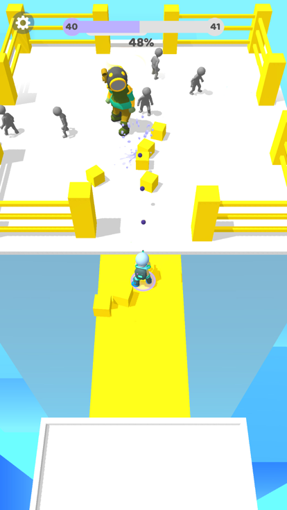 Paintman 3D - Stickman shooter游戏截图