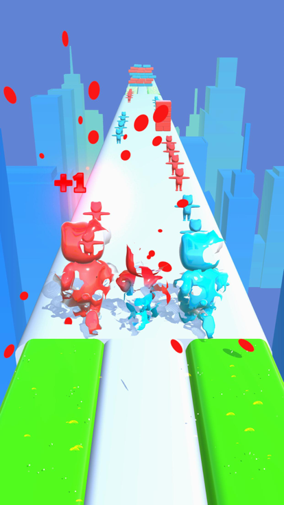 Gummy Merge Runner游戏截图