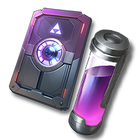 能量重构卡*5,中级能量结晶*10