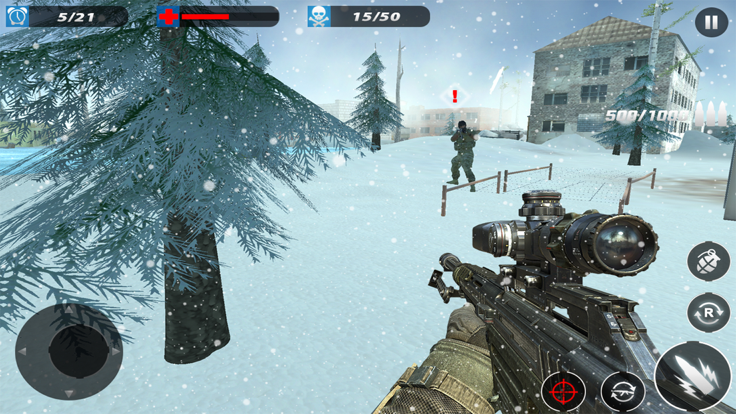 3D Sniper: War Shooting Games游戏截图