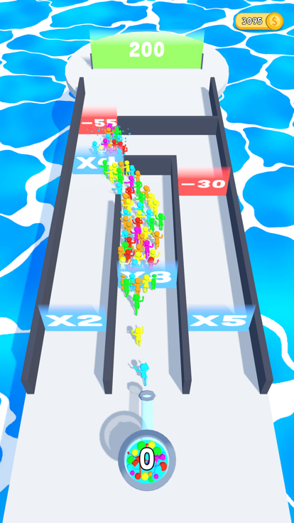 Crowd Maze 3D!游戏截图