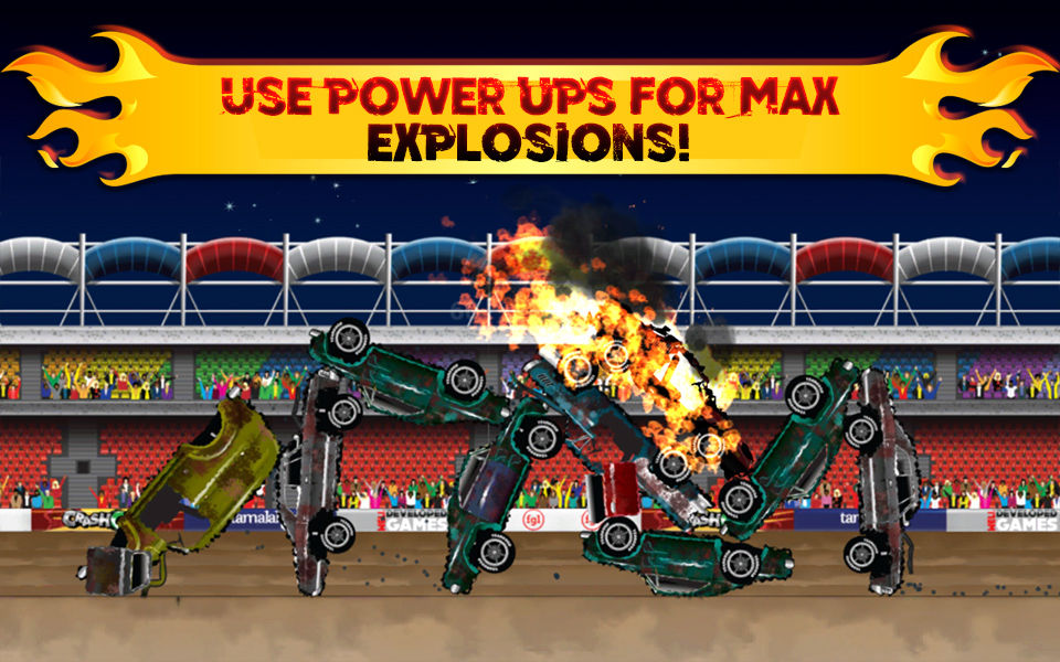 Crash Cars - A Physics Smashing Demolition Derby游戏截图