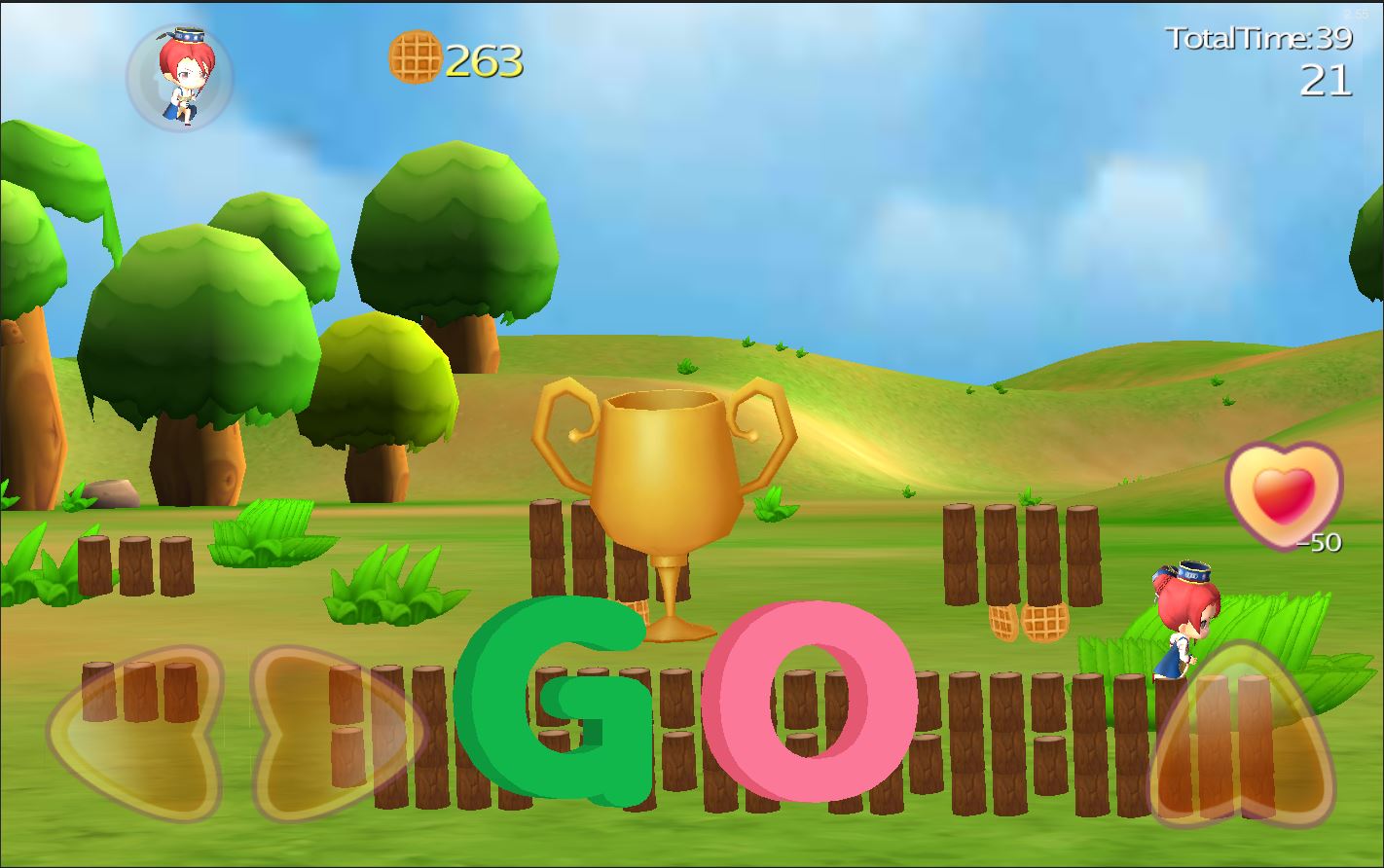 晴子大冒险 - My Run Girl游戏截图