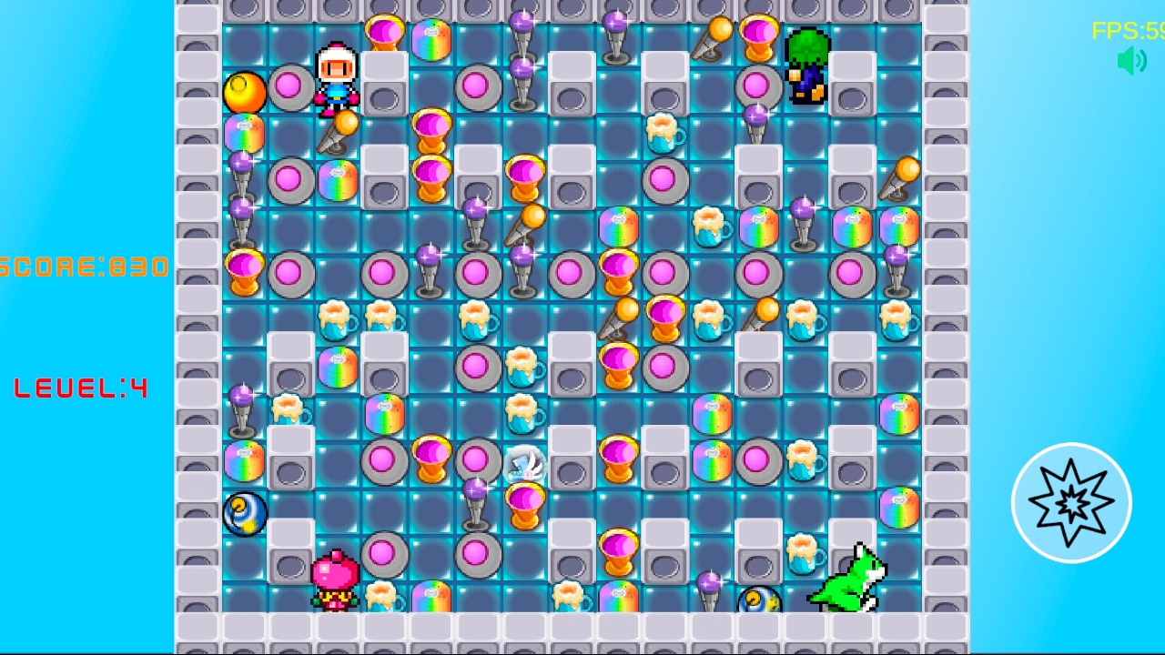 炸弹对决游戏截图