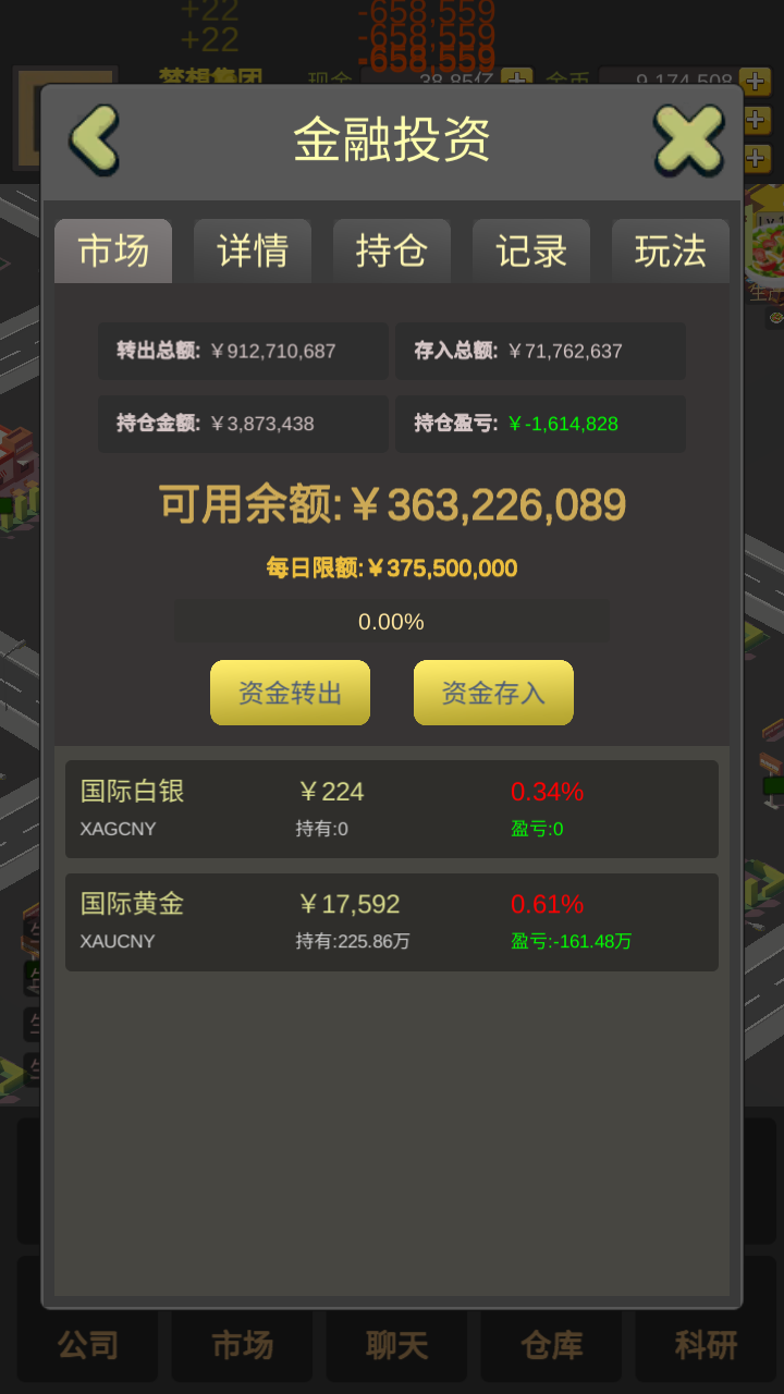 商业大富豪游戏截图