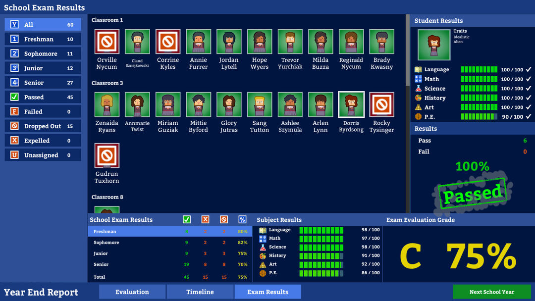 Academia : School Simulator游戏截图