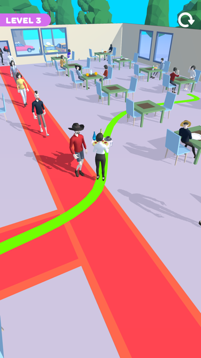Waiter Rush 3D游戏截图