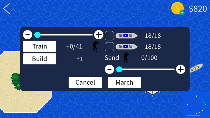 海战: 迷你军团舰队指挥官游戏截图