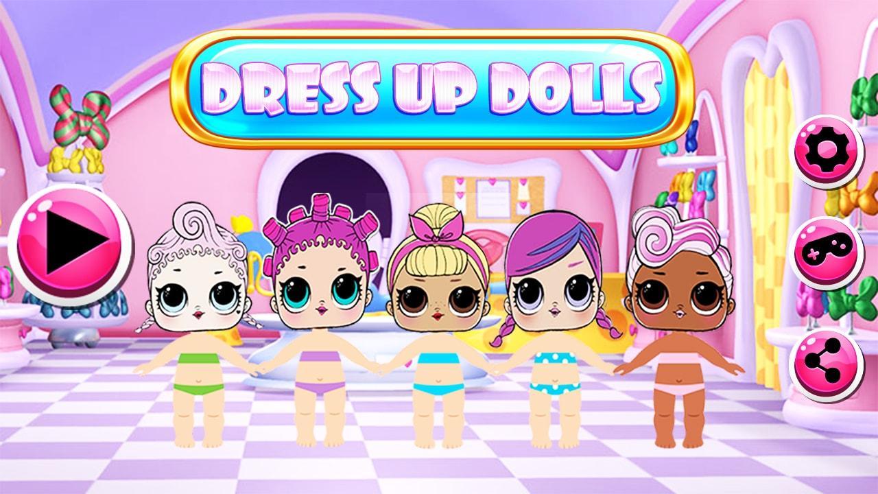 lol doll dress up games