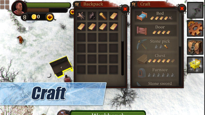 Winter Island CRAFTING GAME 3D Full游戏截图