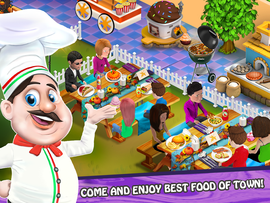 My Restaurant Cooking Story - Girls Cooking Game - Android Download ...