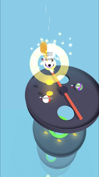 Free Fall Run.io游戏截图