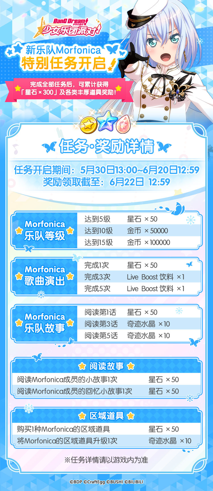 新乐队morfonica登场纪念任务 梦想协奏曲 少女乐团派对 综合讨论 Taptap 梦想协奏曲 少女乐团派对 社区