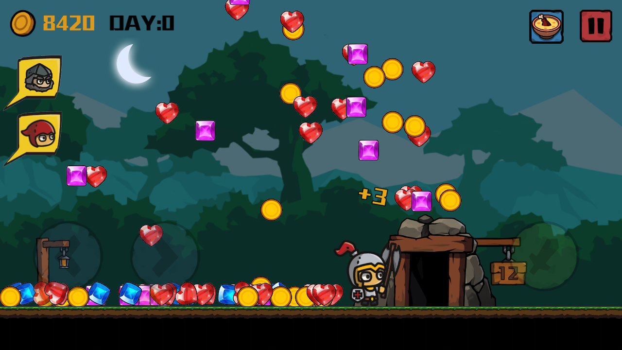 挖矿骑士游戏截图