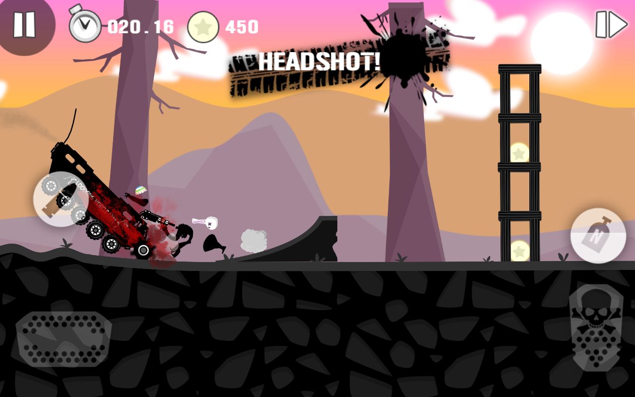 Screenshot of Zombie Race - Undead Smasher