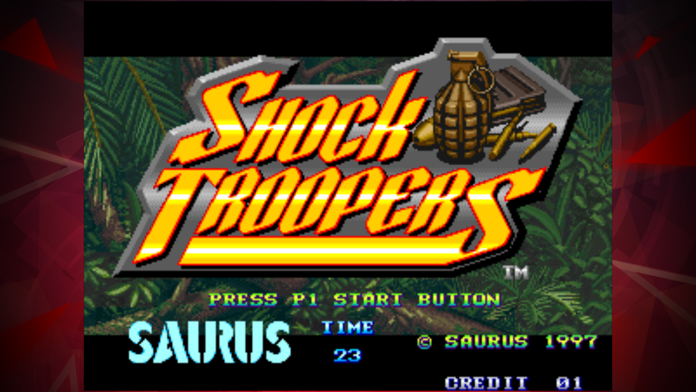 SHOCK TROOPERS ACA NEOGEO游戏截图