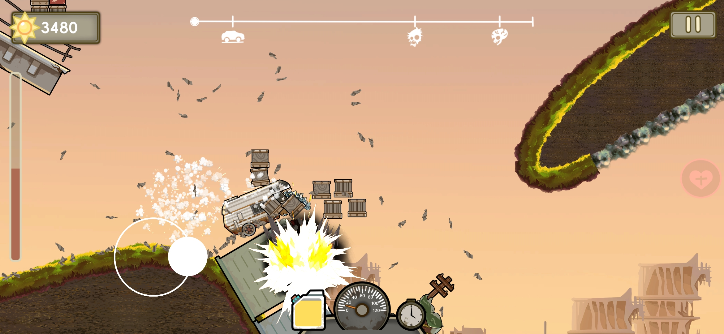 植物战车游戏截图