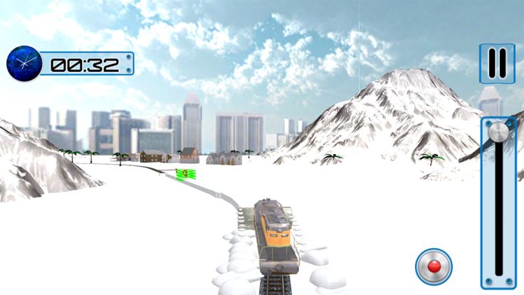 Snow Plowing Train Simulator游戏截图