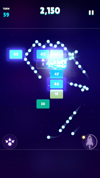 方块破坏王 - 物理弹球打砖块游戏截图