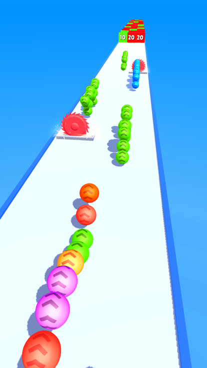 Snake Color Balls游戏截图