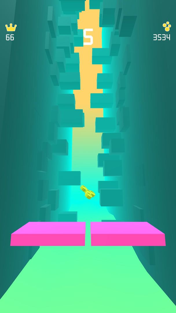 跳一跳小游戏:果冻方块弹一弹游戏截图