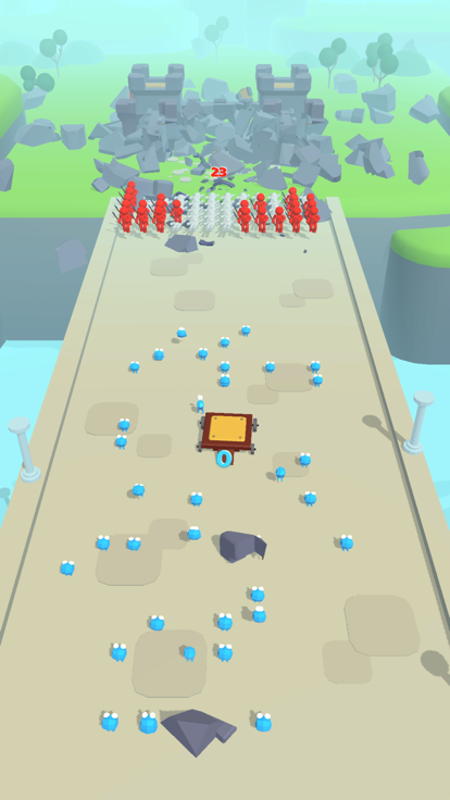 Catapult Runner 3D游戏截图