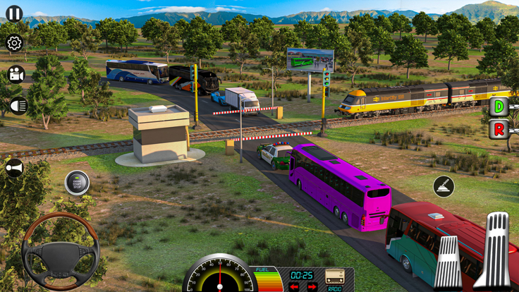Bus Simulator School Bus Games游戏截图