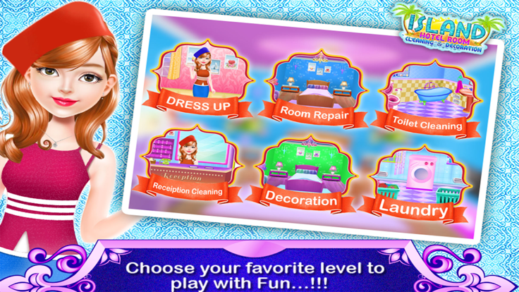 Island Hotel Room Cleanup游戏截图