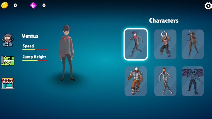 Only Jump Up parkour 3D Game游戏截图