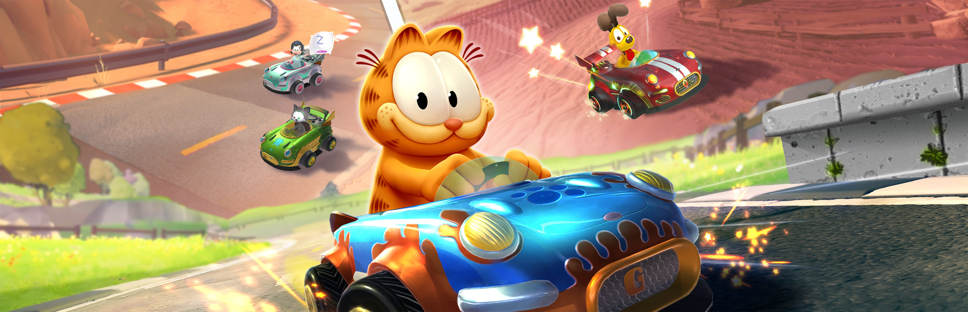 Garfield Kart - Furious Racing游戏截图