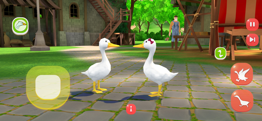 Goose Duck Love Story Games游戏截图