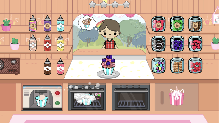 Cupcakes chef cook games游戏截图