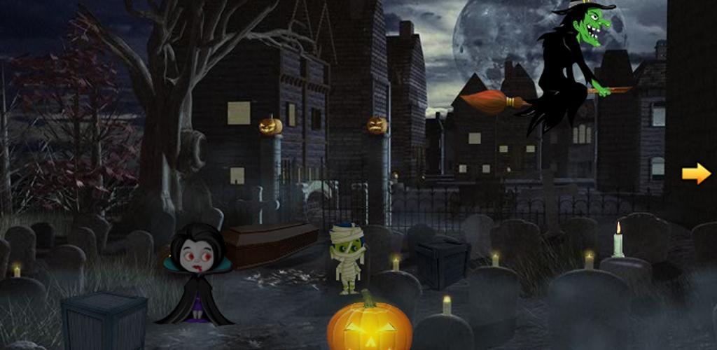 Escape Game-Halloween Cemetery游戏截图