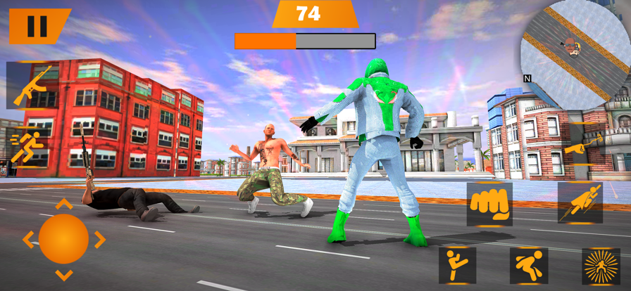 Super Rope Hero - City Rescue游戏截图