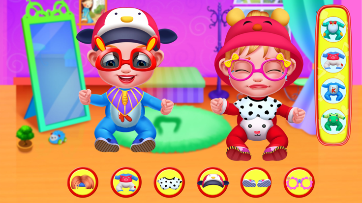 照顾蓝莓宝宝-女孩护理游戏游戏截图