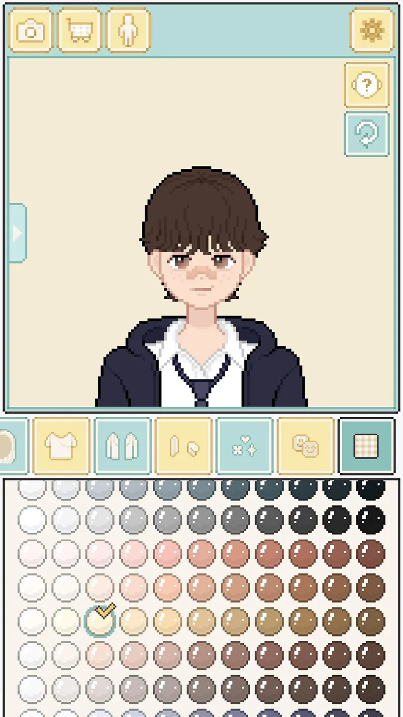 制作我的像素头像游戏截图