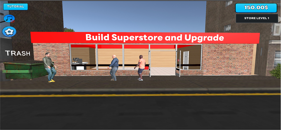 Build Superstore and Upgrade游戏截图