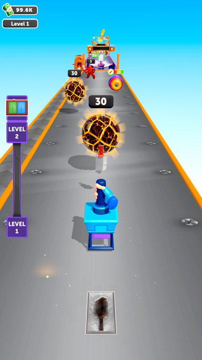 Sword Press Run游戏截图