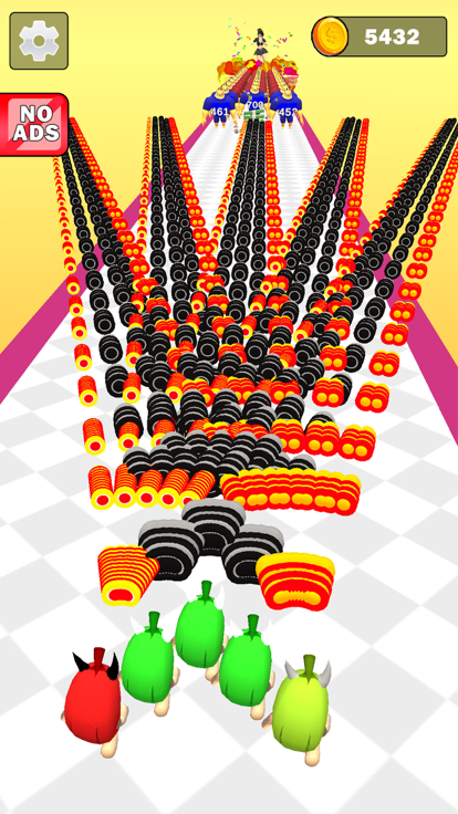 Epic Cry Banana Merge Run游戏截图